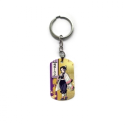 Demon Slayer Kimets Anime double-sided full-color printed keychain price for 5 pcs
