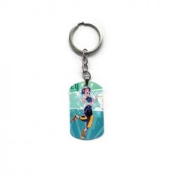K-Pop Demon Hunters Anime double-sided full-color printed keychain price for 5 pcs