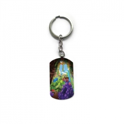 Minecraft Anime double-sided full-color printed keychain price for 5 pcs