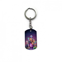 Minecraft Anime double-sided full-color printed keychain price for 5 pcs