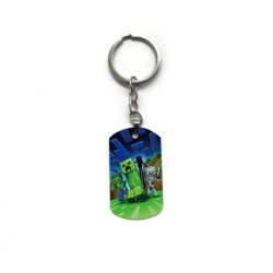 Minecraft Anime double-sided full-color printed keychain price for 5 pcs