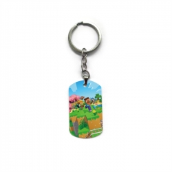 Minecraft Anime double-sided full-color printed keychain price for 5 pcs