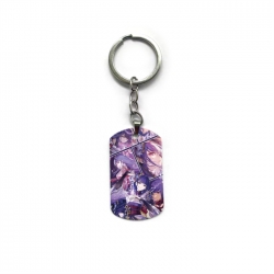 Genshin Impact Anime double-sided full-color printed keychain price for 5 pcs