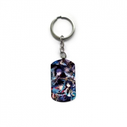 Genshin Impact Anime double-sided full-color printed keychain price for 5 pcs