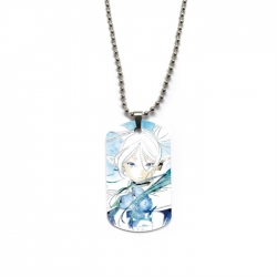 Frieren: Beyond Journey's Anime double-sided full color printed military brand necklace price for 5 pcs