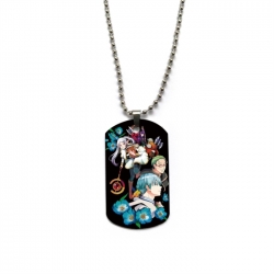 Frieren: Beyond Journey's Anime double-sided full color printed military brand necklace price for 5 pcs