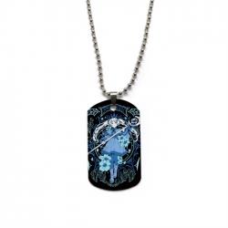 Frieren: Beyond Journey's Anime double-sided full color printed military brand necklace price for 5 pcs