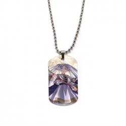 Frieren: Beyond Journey's Anime double-sided full color printed military brand necklace price for 5 pcs