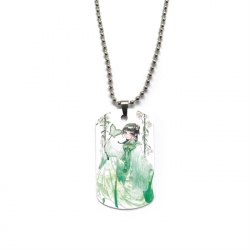 The Apothecary Diaries Anime double-sided full color printed military brand necklace price for 5 pcs