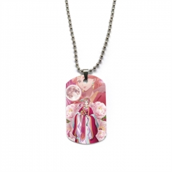 The Apothecary Diaries Anime double-sided full color printed military brand necklace price for 5 pcs