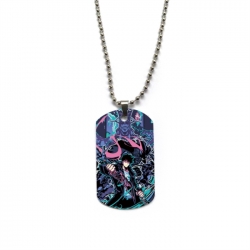 Solo Leveling:Arise Anime double-sided full color printed military brand necklace price for 5 pcs