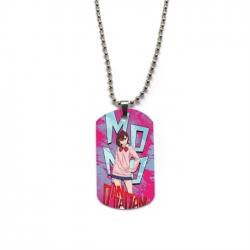 DANDADAN Anime double-sided full color printed military brand necklace price for 5 pcs