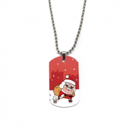 CryBaby Anime double-sided full color printed military brand necklace price for 5 pcs
