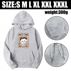 Chiikawa Anime printed hooded sweatshirt top from S to 3XL