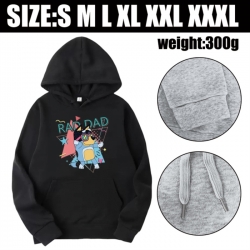 Bluey Anime printed hooded sweatshirt top from S to 3XL