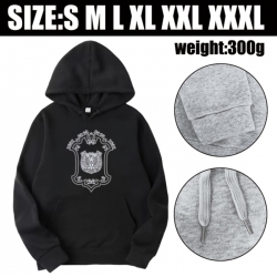 Black Clover Anime printed hooded sweatshirt top from S to 3XL