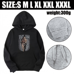 Shingeki no Kyojin Anime printed hooded sweatshirt top from S to 3XL