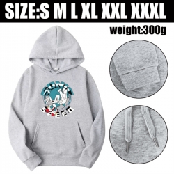 Sonic The Hedgehog Anime printed hooded sweatshirt top from S to 3XL