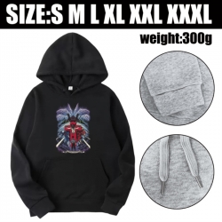 EVA Anime printed hooded sweatshirt top from S to 3XL