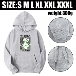 Genshin Impact Anime printed hooded sweatshirt top from S to 3XL