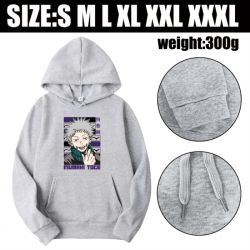 Jujutsu Kaisen Anime printed hooded sweatshirt top from S to 3XL