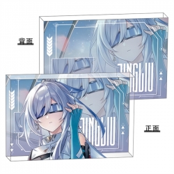 Honkai:Star Rail Anime game acrylic card brick desktop decoration 8X12X1.2cm