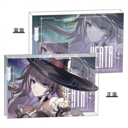 Honkai:Star Rail Anime game acrylic card brick desktop decoration 8X12X1.2cm