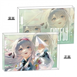 Honkai:Star Rail Anime game acrylic card brick desktop decoration 8X12X1.2cm