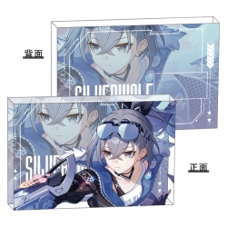 Honkai:Star Rail Anime game acrylic card brick desktop decoration 8X12X1.2cm