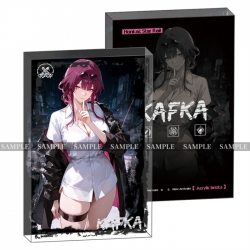 Honkai:Star Rail Anime game acrylic card brick desktop decoration 8X12X1.2cm