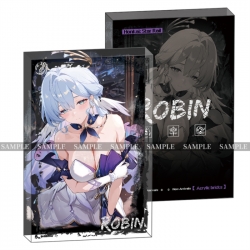 Honkai:Star Rail Anime game acrylic card brick desktop decoration 8X12X1.2cm