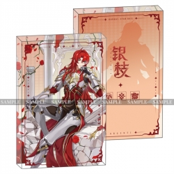 Honkai:Star Rail Anime game acrylic card brick desktop decoration 8X12X1.2cm