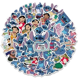 Lilo & Stitch  Doodle stickers Waterproof stickers a set of 50 price for 5 sets
