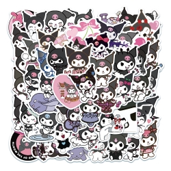 Kuromi Doodle stickers Waterproof stickers a set of 50 price for 5 sets