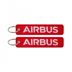 Letter  Double sided color woven label keychain with thickened hanging rope 13x3cm 10G price for 5 pcs