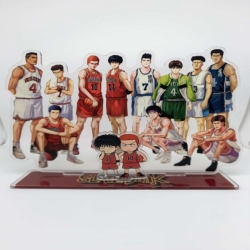 Slam Dunk  Anime Laser Acrylic Humanoid  keychain big Standing Plates 15.8cm