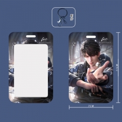 Love and Deepspace 3D embossed hard shell card holder badge keychain price for 5 pcs