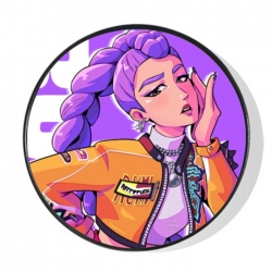 K-Pop Demon Hunters Foldable mobile phone holder airbag lazy bracket price for 10 pcs