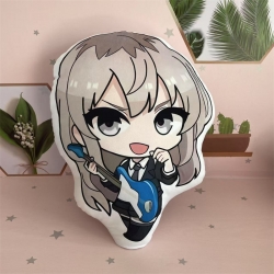 Girls Band Cry Anime double-sided colorful pattern irregular pillow cushion