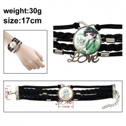 The Apothecary Diaries Anime bracelet multi-layer leather gemstone bracelet  price for 5 pcs