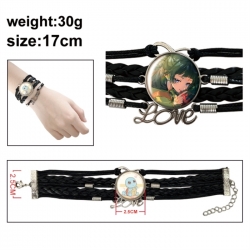 The Apothecary Diaries Anime bracelet multi-layer leather gemstone bracelet  price for 5 pcs