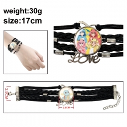 BOCCHI THE ROCK! Anime bracelet multi-layer leather gemstone bracelet price for 5 pcs