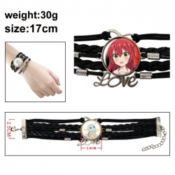 BOCCHI THE ROCK! Anime bracelet multi-layer leather gemstone bracelet price for 5 pcs