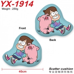 Gravity Falls Anime Alien Double sided Printed Pillow 40cm