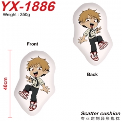 Chainsaw Man Anime Alien Double sided Printed Pillow 40cm