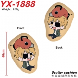 Chainsaw Man Anime Alien Double sided Printed Pillow 40cm