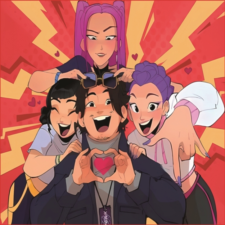 K-Pop Demon Hunters Anime Full Color Printing Mouse Pad Unlocked 20X24cm price for 5 pcs