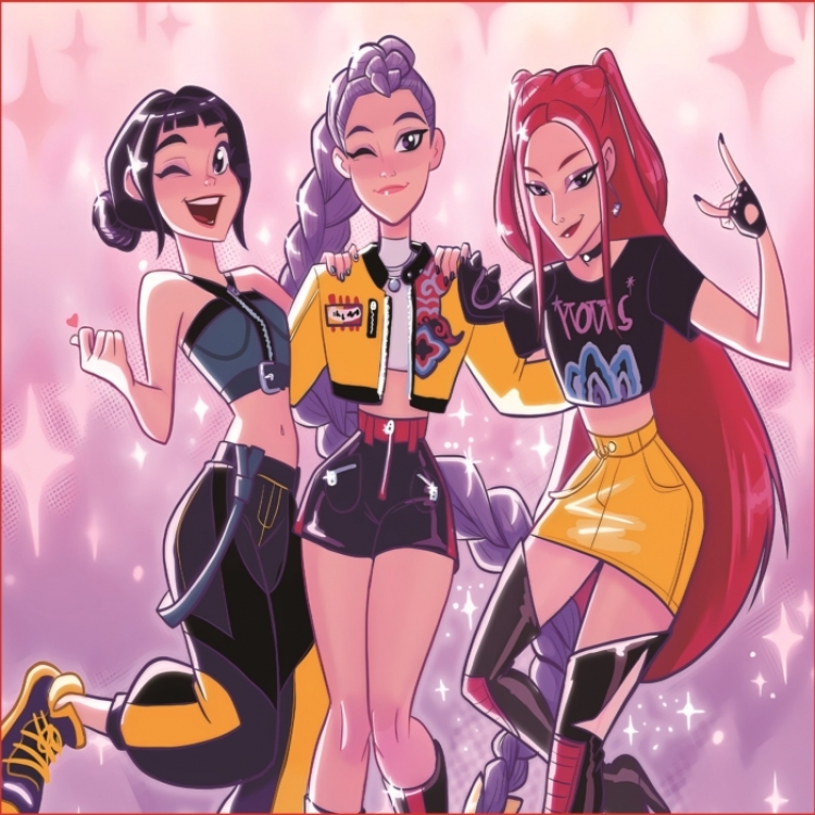 K-Pop Demon Hunters Anime Full Color Printing Mouse Pad Unlocked 20X24cm price for 5 pcs