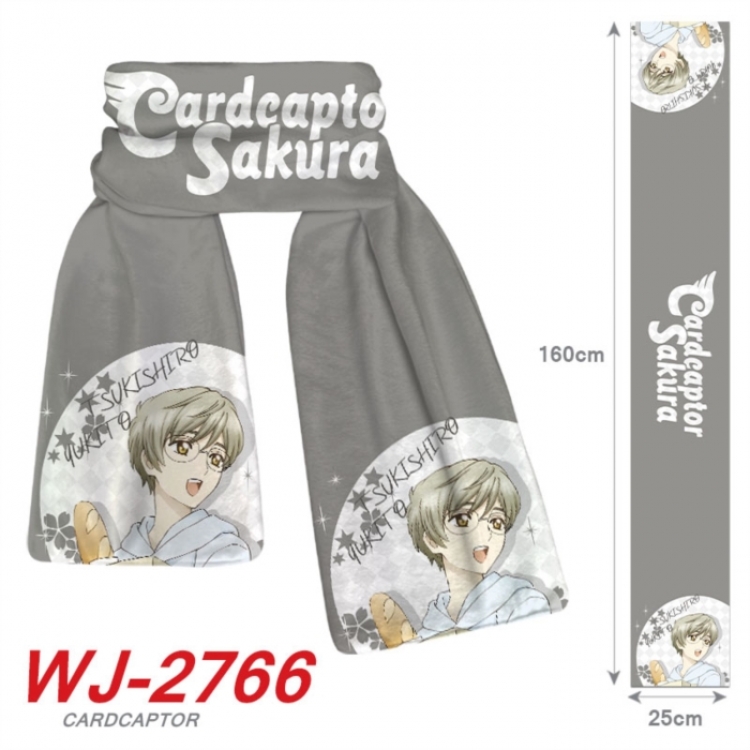Card Captor Sakura Anime Plush Impression Scarf Neck 25x160cm
