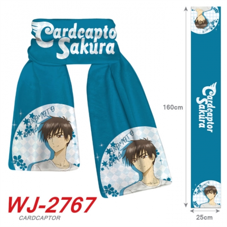 Card Captor Sakura Anime Plush Impression Scarf Neck 25x160cm